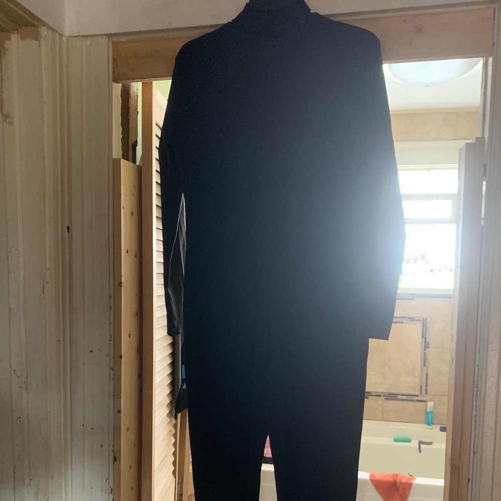 All black jumpsuit